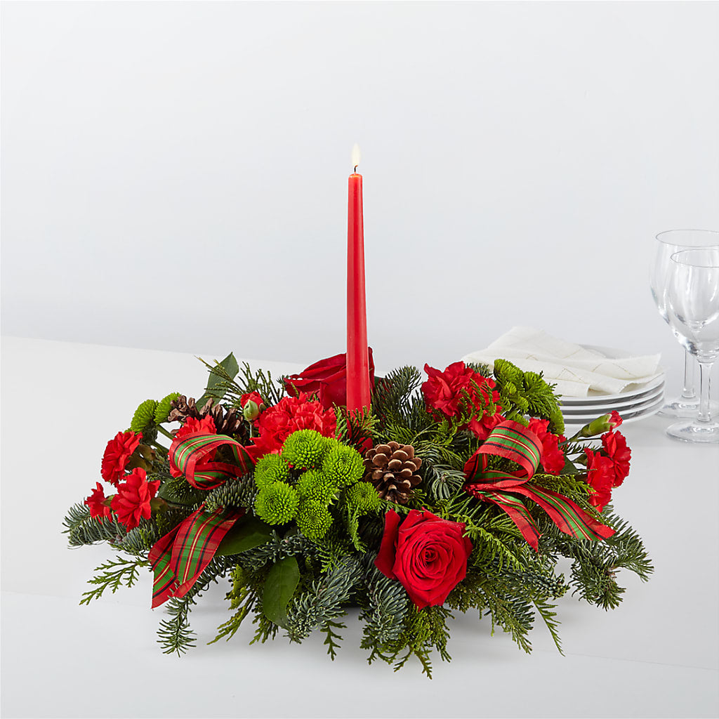 By the Candlelight Centerpiece – Sayla Flowers, Los Angeles CA