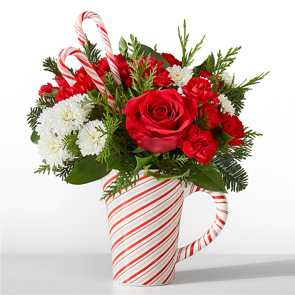 Peppermint Swirl Mug – Sayla Flowers, Los Angeles CA