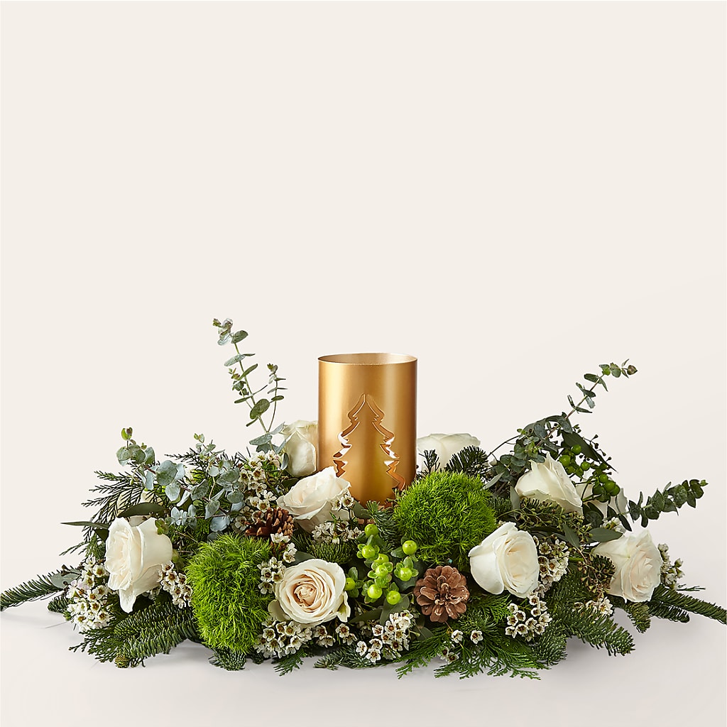 Chestnuts Roasting Centerpiece – Sayla Flowers, Los Angeles CA