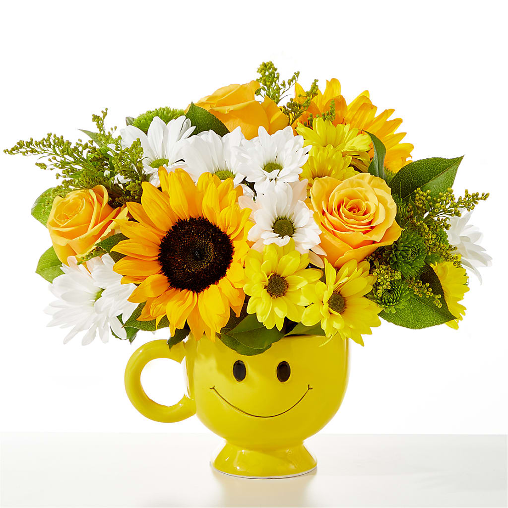 Be Happy Bouquet – Sayla Flowers, Los Angeles CA