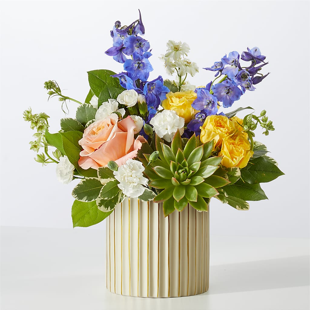 Cobalt Reverie Bouquet – Sayla Flowers, Los Angeles CA