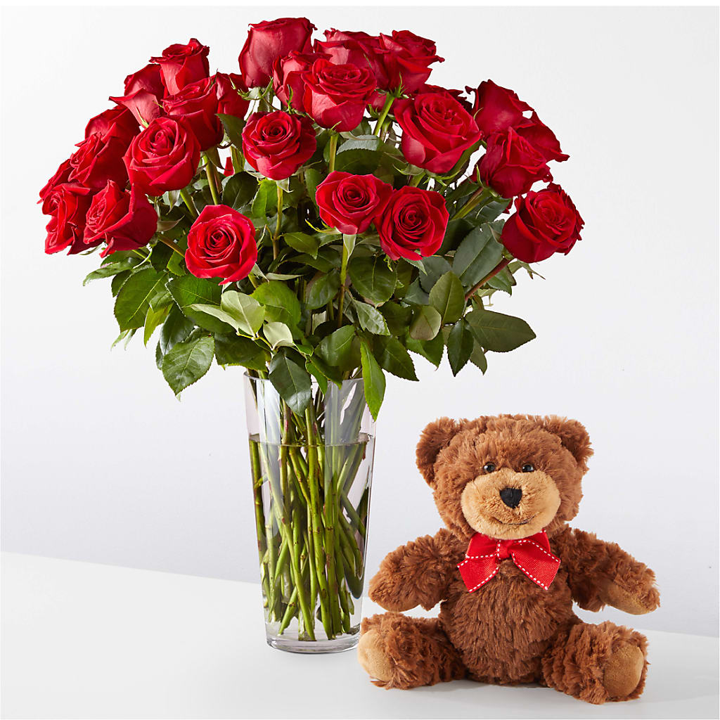 Romantic Long Stem Red Rose Bouquet Bundles – Sayla Flowers, Los Angeles CA
