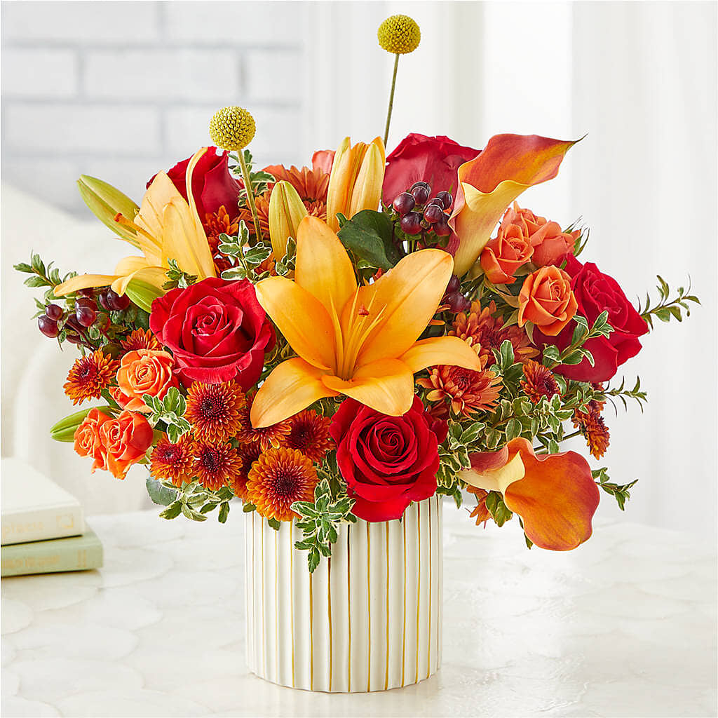 Scarlet Skies Bouquet – Sayla Flowers, Los Angeles CA