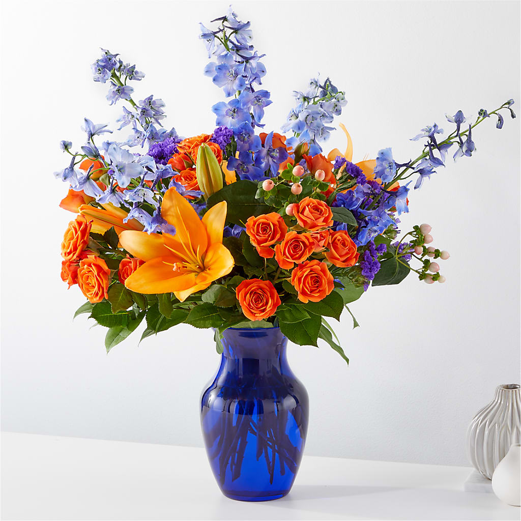 Radiant Citrus Bouquet – Sayla Flowers, Los Angeles CA