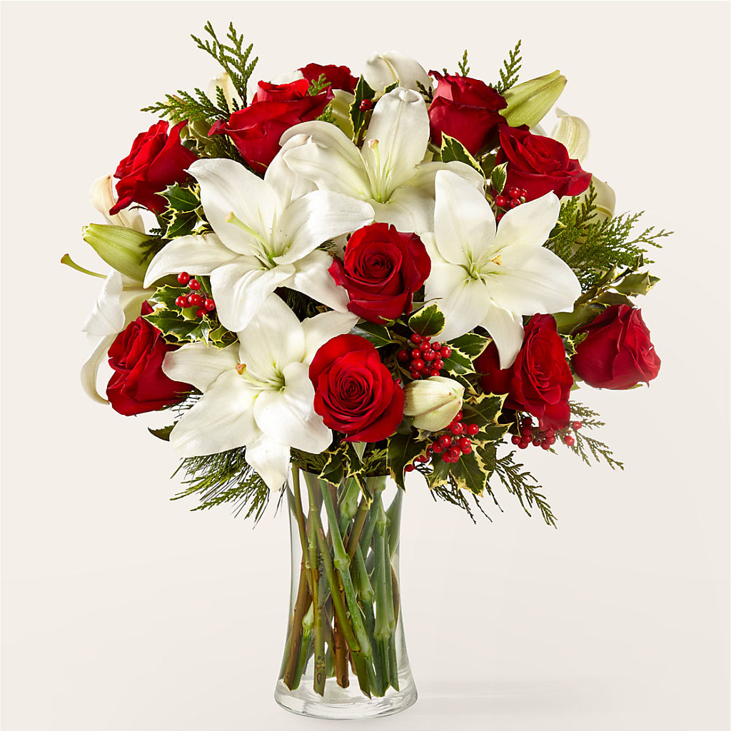 Sparkling Snowflakes Bouquet – Sayla Flowers, Los Angeles CA