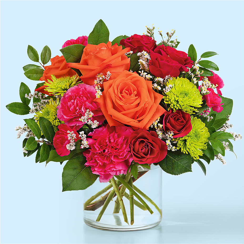 Colorful Carnival Bouquet – Sayla Flowers, Los Angeles CA