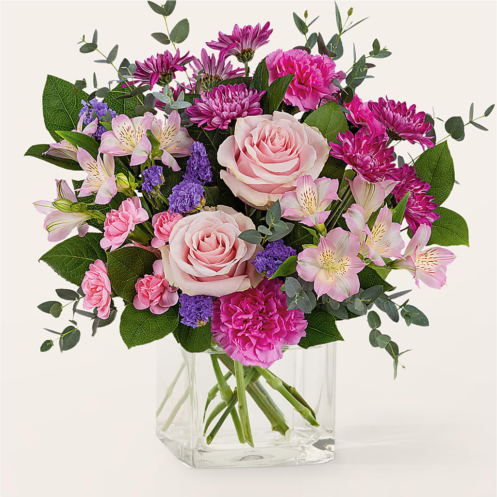 Rosy Radiance Bouquet – Sayla Flowers, Los Angeles CA