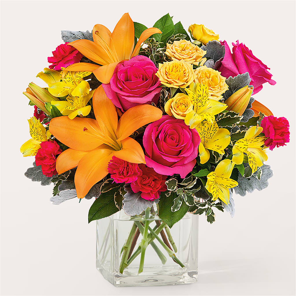 To the Tropics Bouquet – Sayla Flowers, Los Angeles CA