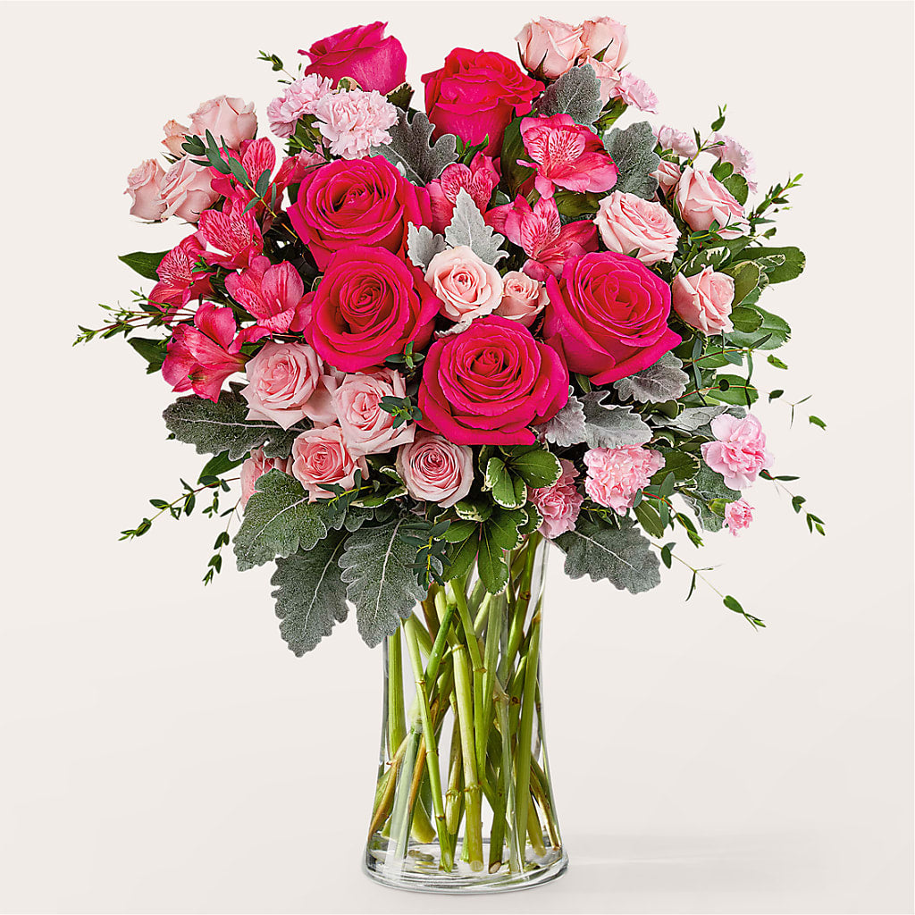 Tickled Pink Bouquet – Sayla Flowers, Los Angeles CA