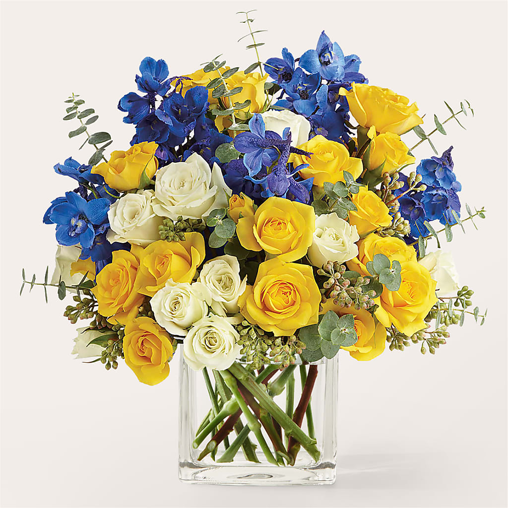 Sparkling Citrine Bouquet – Sayla Flowers, Los Angeles CA