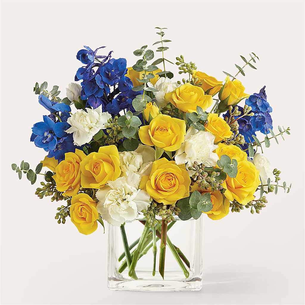 Sparkling Citrine Bouquet – Sayla Flowers, Los Angeles CA