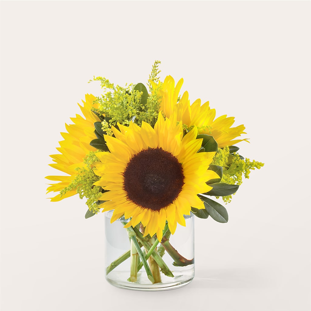 Beaming Sunflower Bouquet – Sayla Flowers, Los Angeles CA