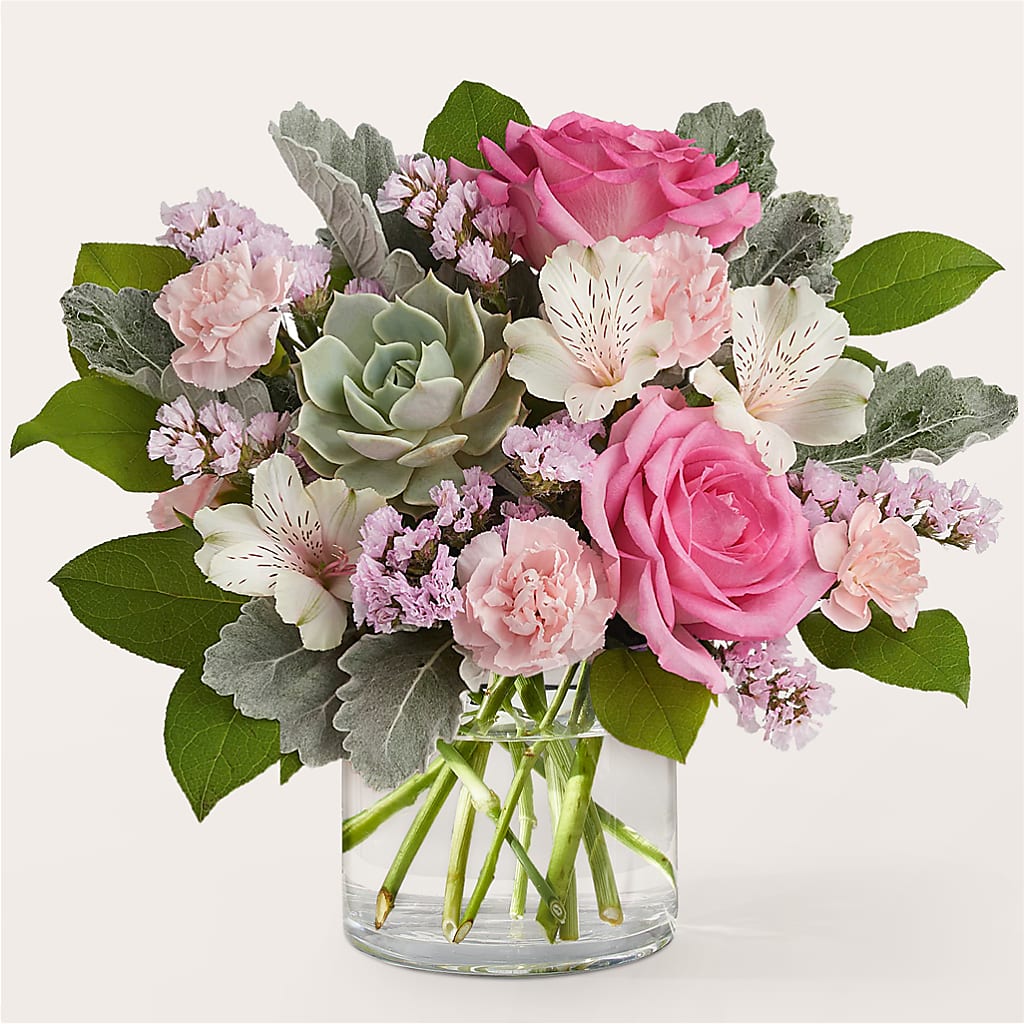 Dusty Rose Bouquet – Sayla Flowers, Los Angeles CA
