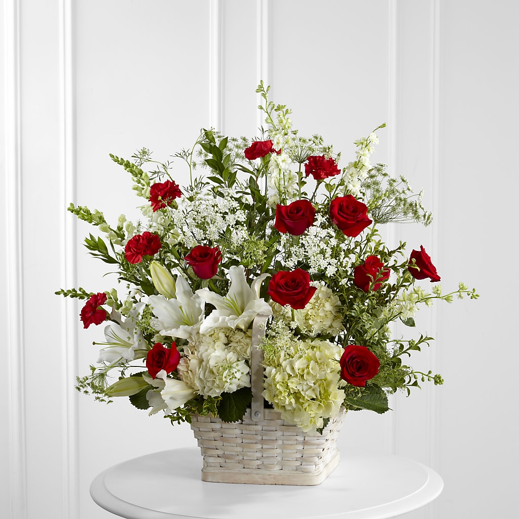 In Loving Memory Arrangement – Sayla Flowers, Los Angeles CA