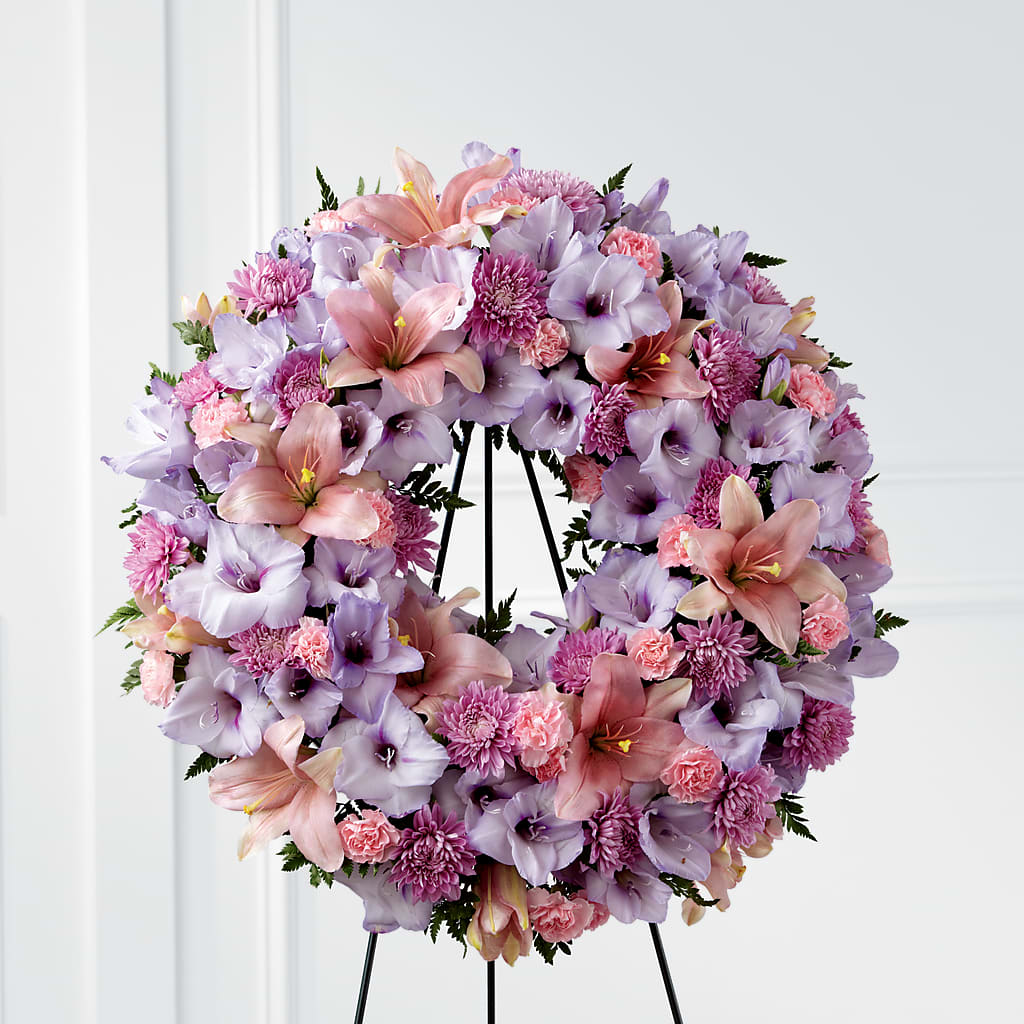 Beloved Friend Wreath – Sayla Flowers, Los Angeles CA