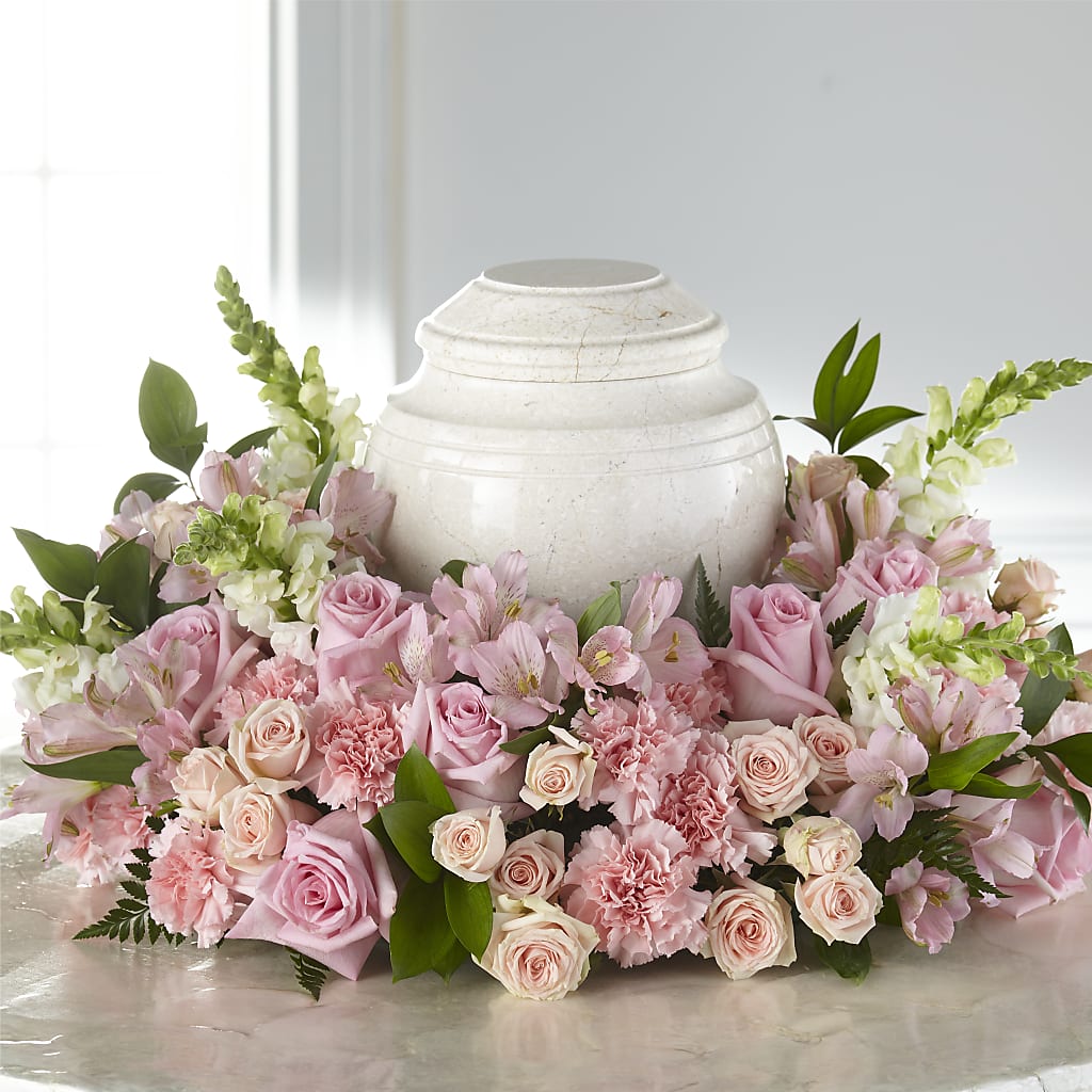 Blooms of Hope Cremation Adornment – Sayla Flowers, Los Angeles CA