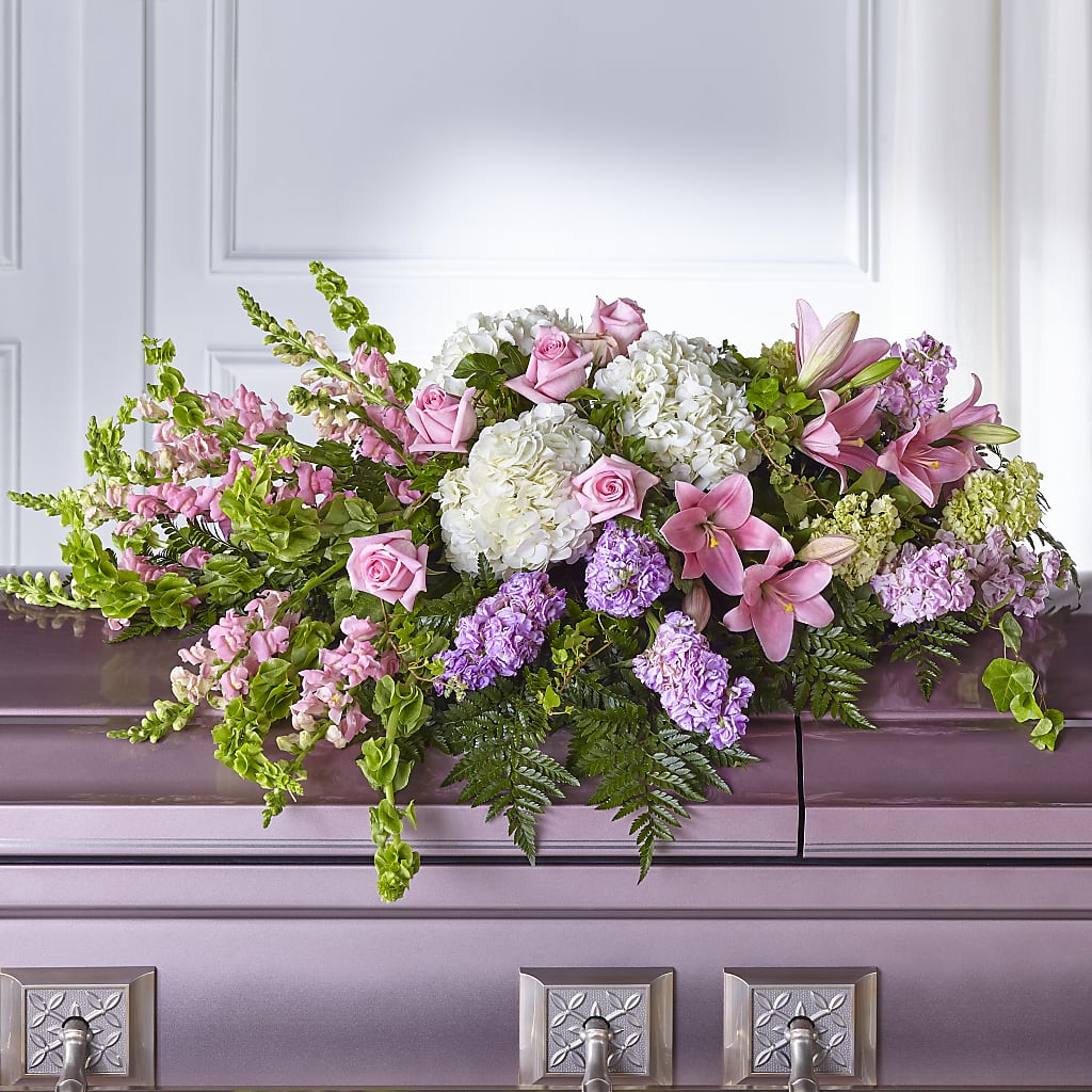 Life's Gratitude Casket Spray – Sayla Flowers, Los Angeles CA
