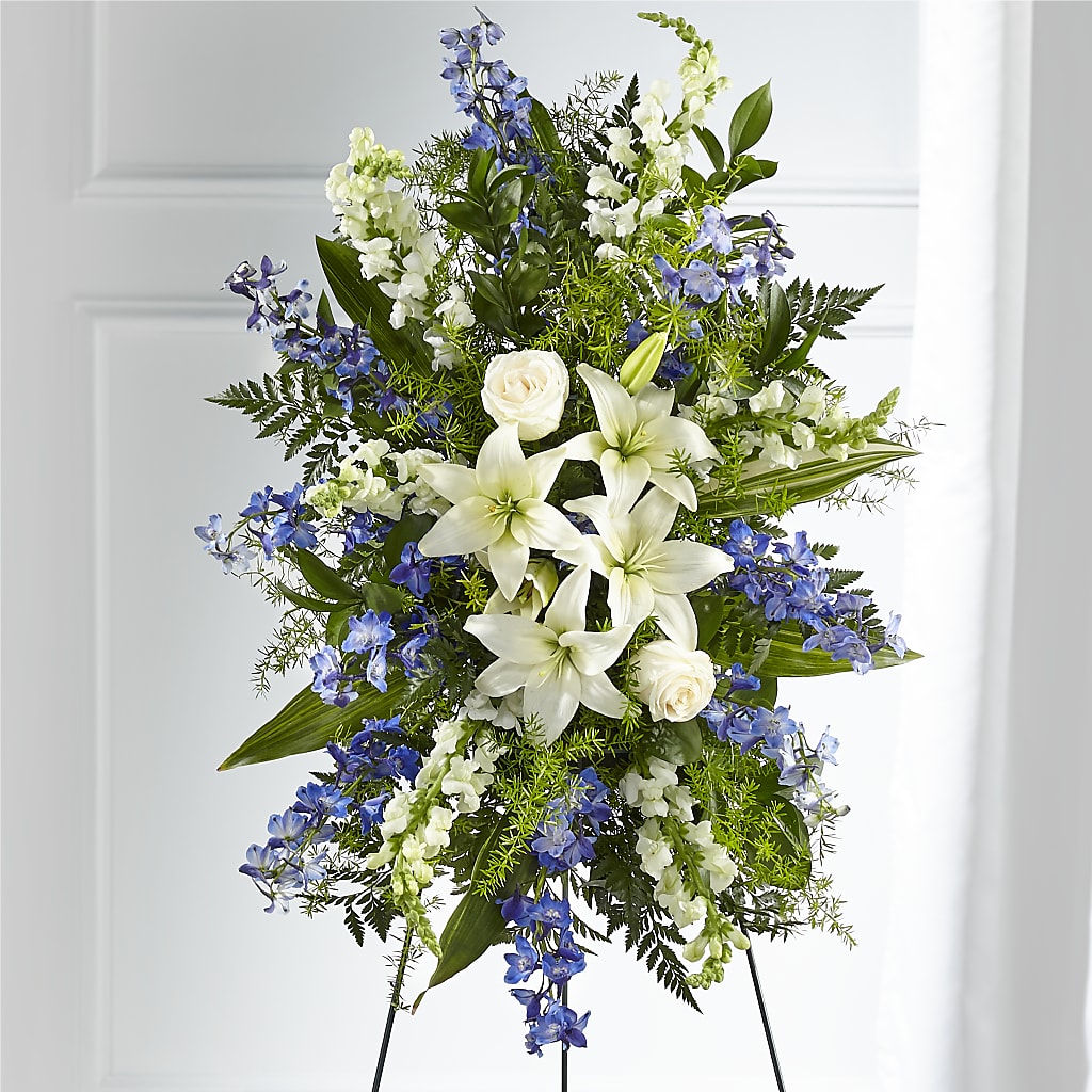 Faithful Friend Standing Spray – Sayla Flowers, Los Angeles CA