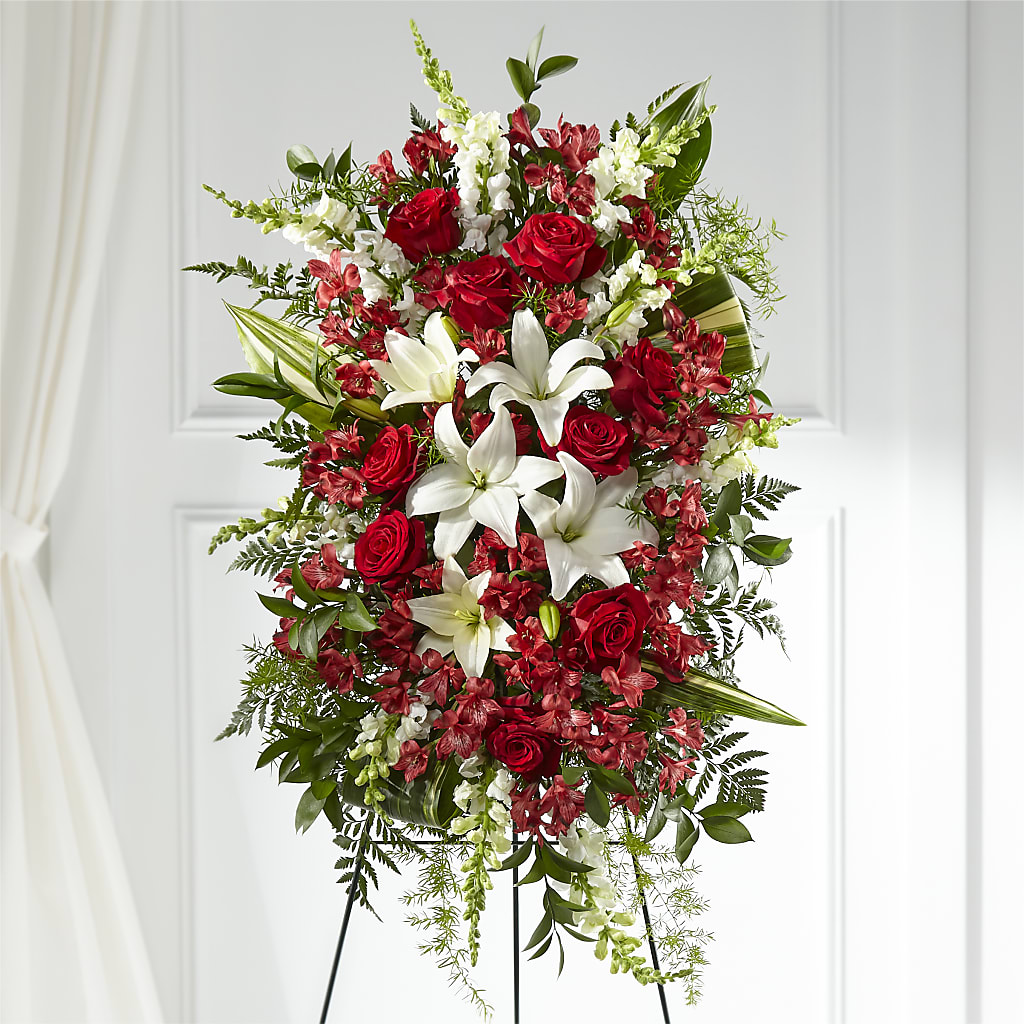 Everlasting Memory Standing Spray – Sayla Flowers, Los Angeles CA