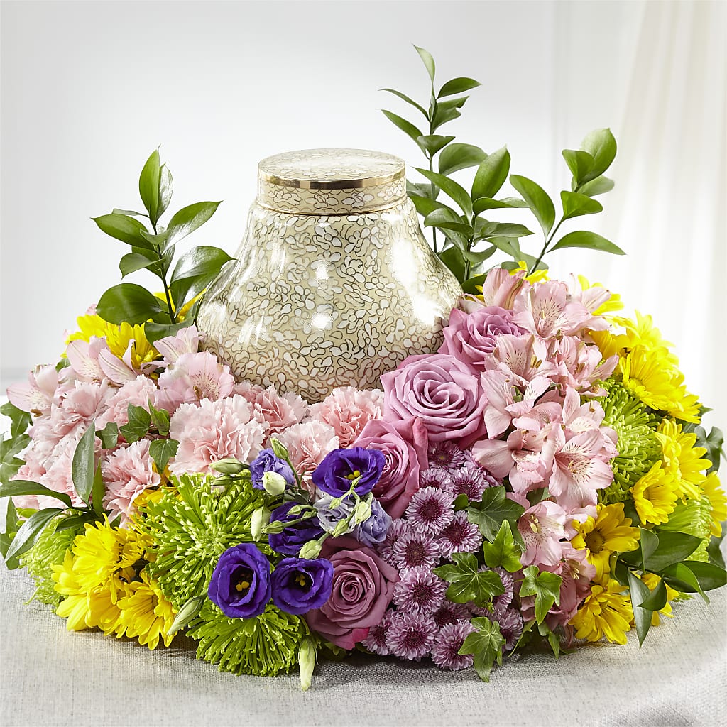 Rays of Hope Cremation Adornment – Sayla Flowers, Los Angeles CA