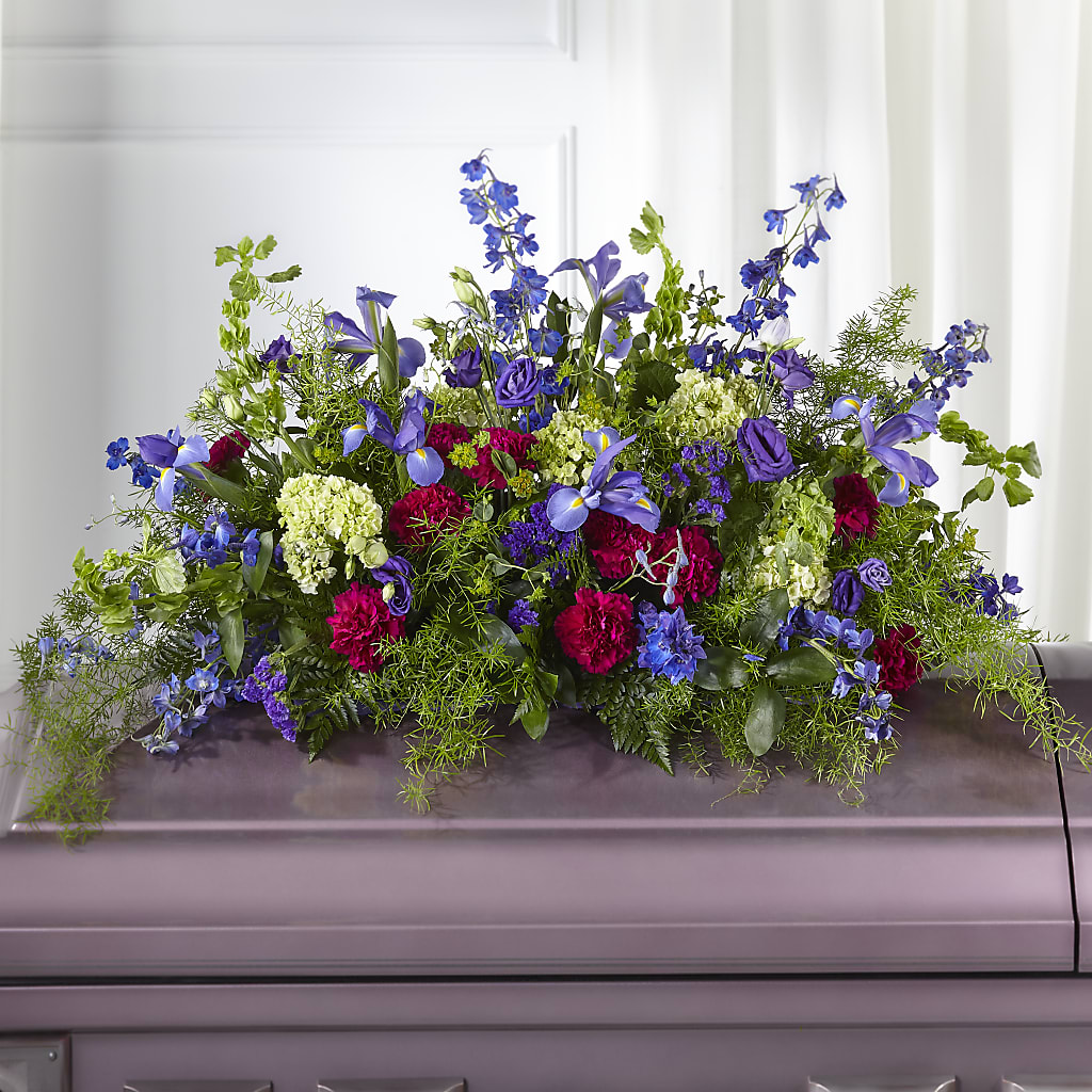 Always Treasured Casket Spray – Sayla Flowers, Los Angeles CA