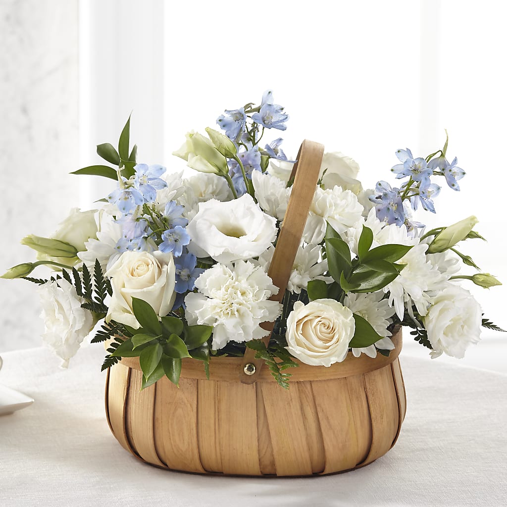 Sincerely Heartfelt Basket – Sayla Flowers, Los Angeles CA