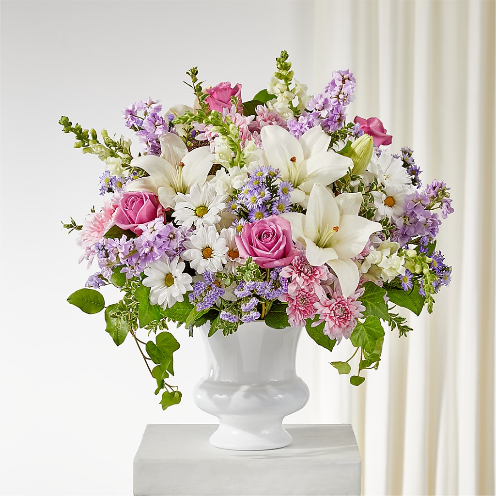 Remarkable Life Urn Arrangement – Sayla Flowers, Los Angeles CA