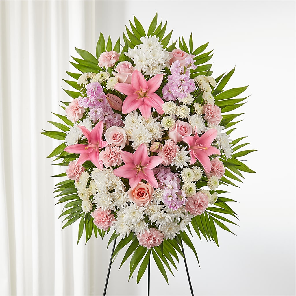 Offering Solace Standing Spray – Sayla Flowers, Los Angeles CA