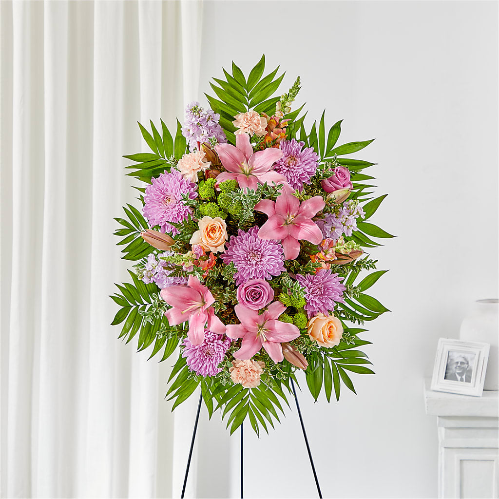 Love & Light Standing Spray – Sayla Flowers, Los Angeles CA