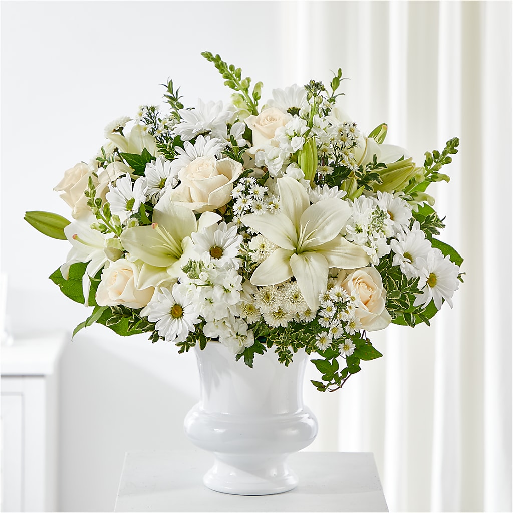 Uplifting Urn Arrangement – Sayla Flowers, Los Angeles CA