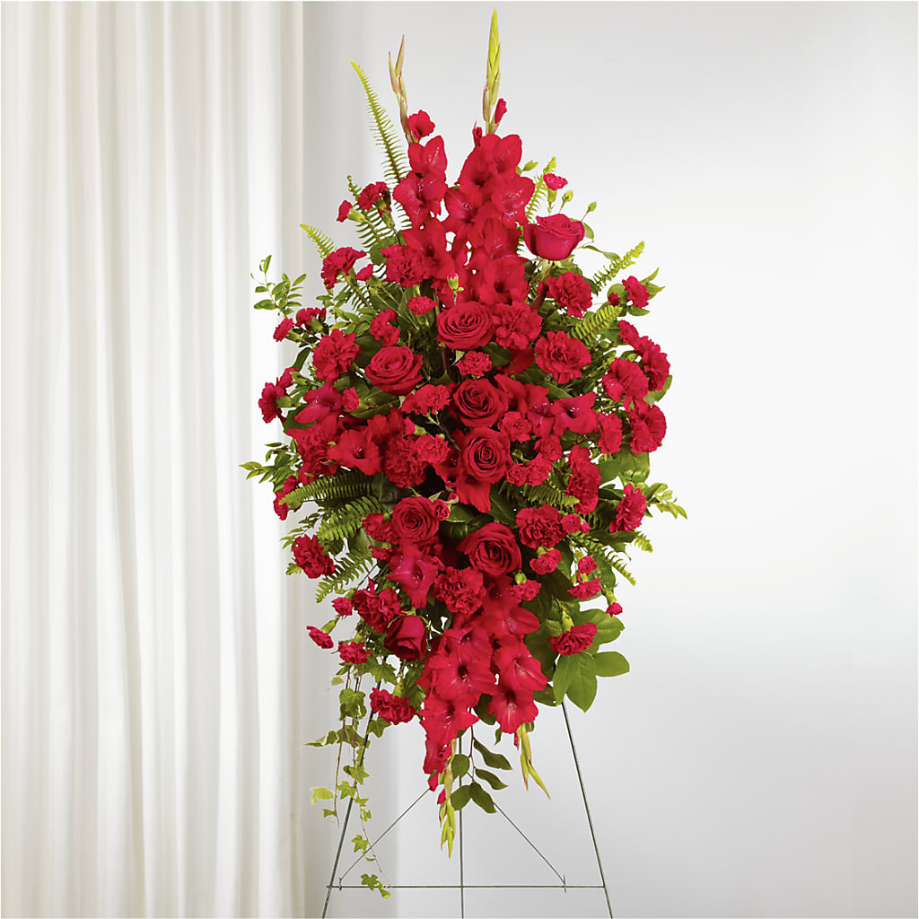 From the Heart Standing Spray – Sayla Flowers, Los Angeles CA