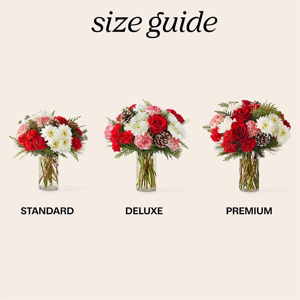 Candy Cane Lane Bouquet – Sayla Flowers, Los Angeles CA
