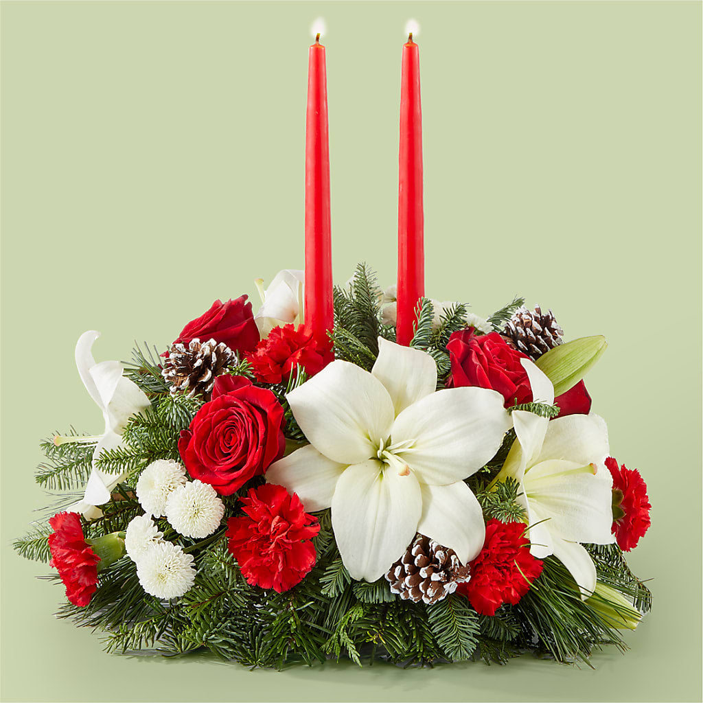 Seasonal Festivities Centerpiece – Sayla Flowers, Los Angeles CA