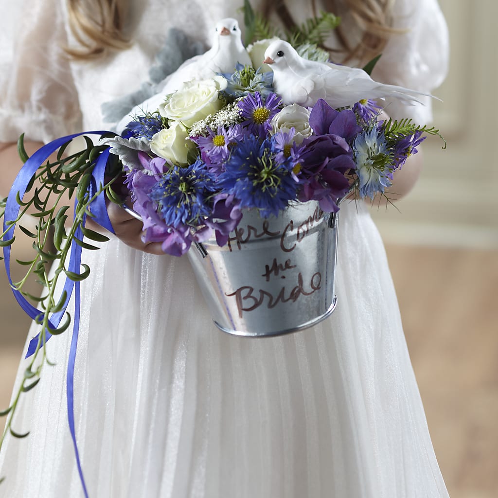 Enchantment Flower Girl Arrangement – Sayla Flowers, Los Angeles CA