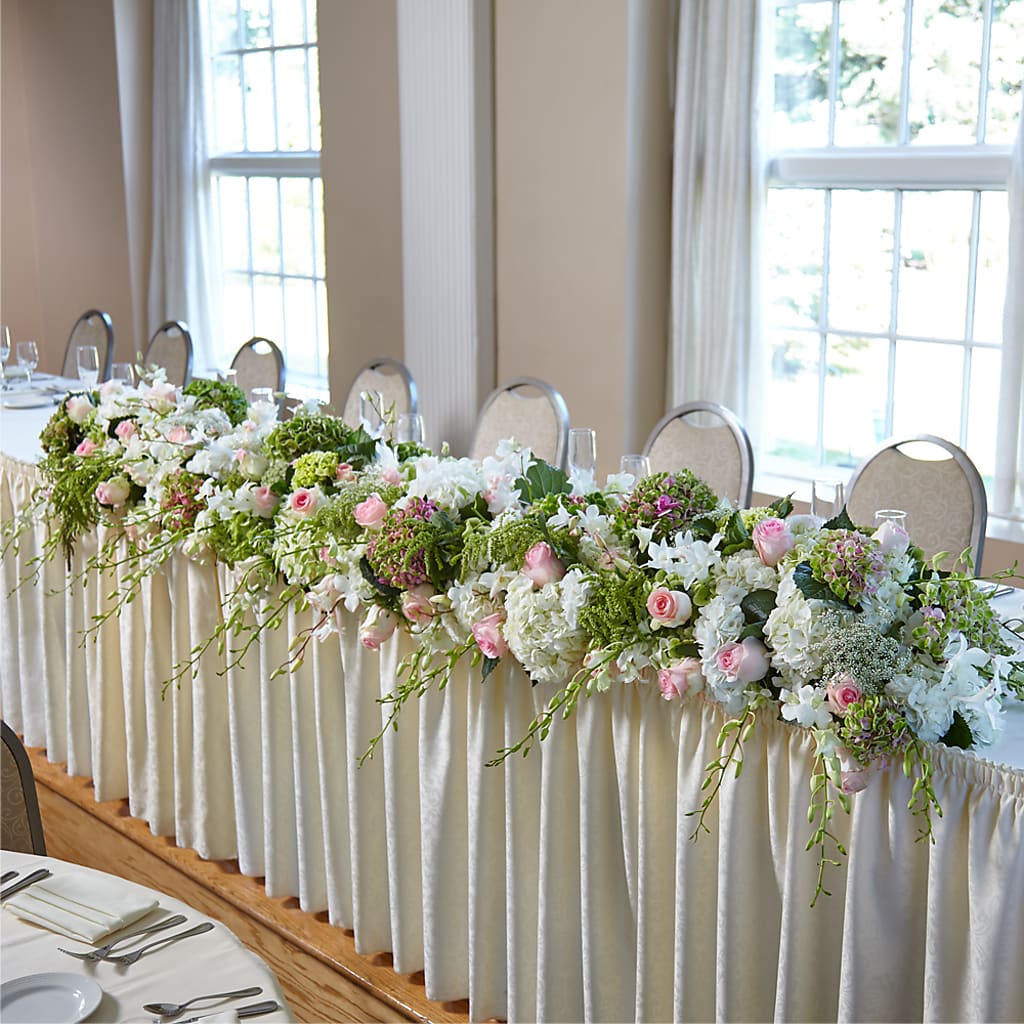 State of Joy Head Table Arrangement – Sayla Flowers, Los Angeles CA