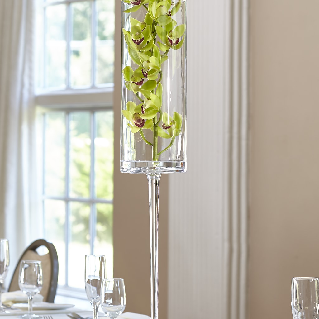Green Mini Cymbidium Bouquet – Sayla Flowers, Los Angeles CA