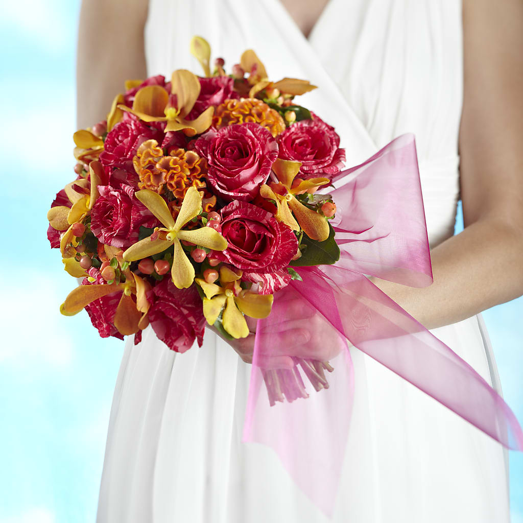 Brilliant Shades of Love Bouquet – Sayla Flowers, Los Angeles CA