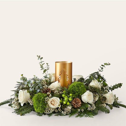 Chestnuts Roasting Centerpiece –  Sayla Flowers, Los Angeles CA