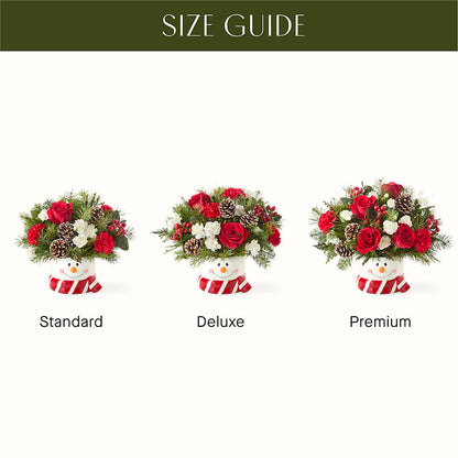 Jolly Snowman Bouquet –  Sayla Flowers, Los Angeles CA