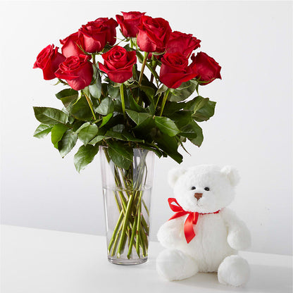 Romantic Long Stem Red Rose Bouquet Bundles –  Sayla Flowers, Los Angeles CA