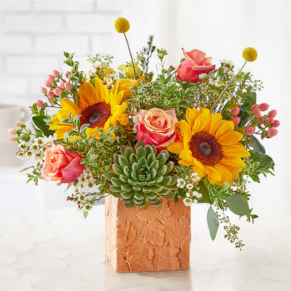 Sunflower Season Bouquet –  Sayla Flowers, Los Angeles CA