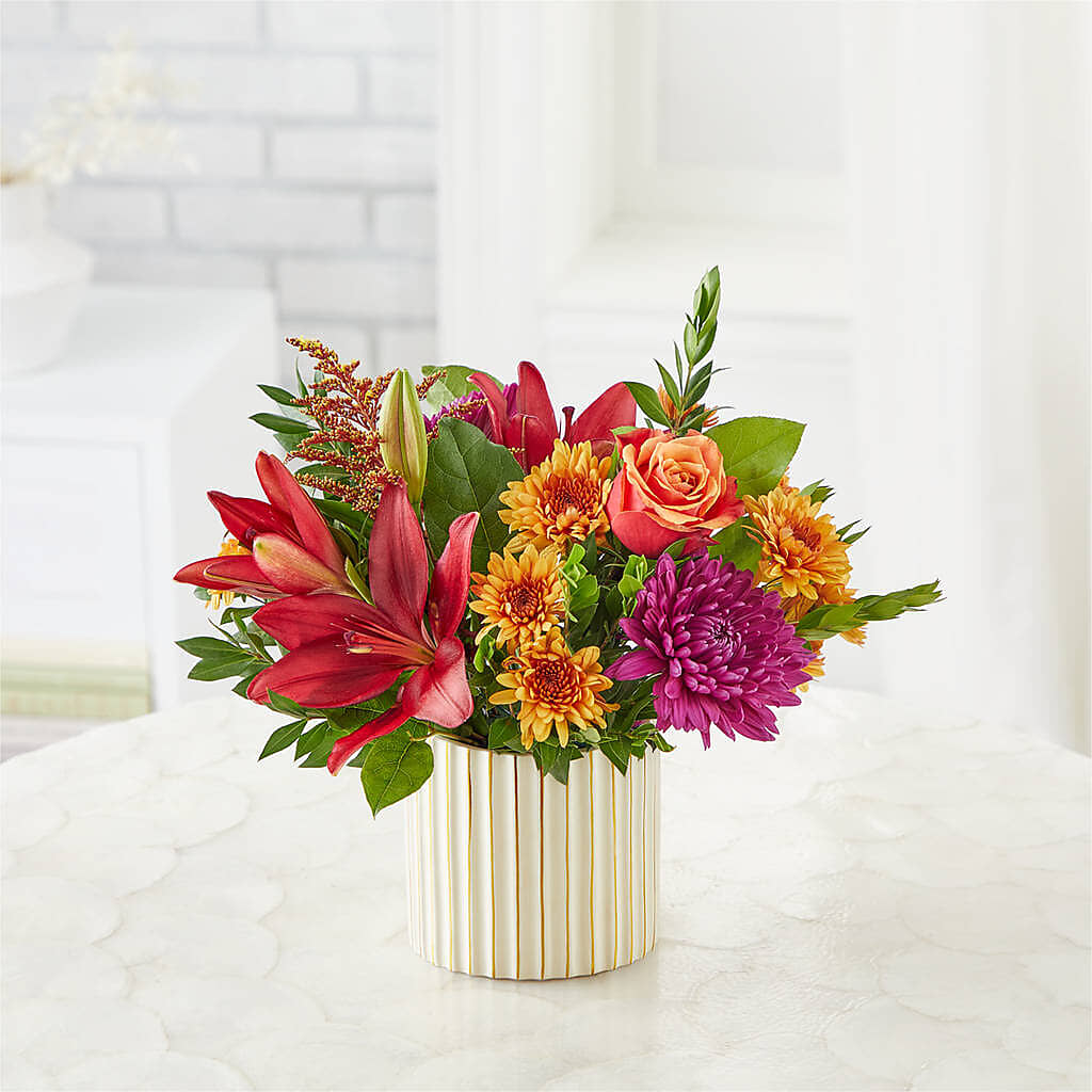 Burgundy Landscape Bouquet –  Sayla Flowers, Los Angeles CA