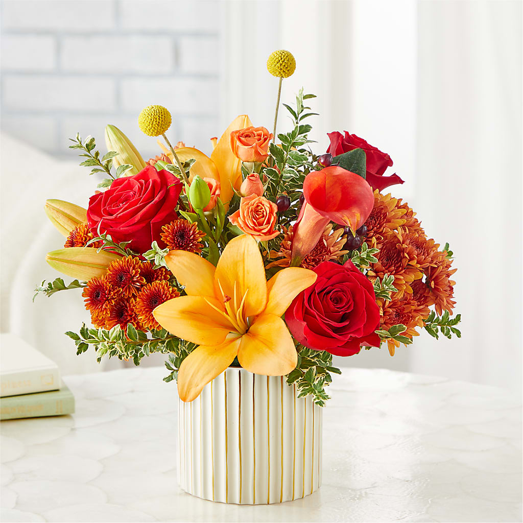 Scarlet Skies Bouquet –  Sayla Flowers, Los Angeles CA