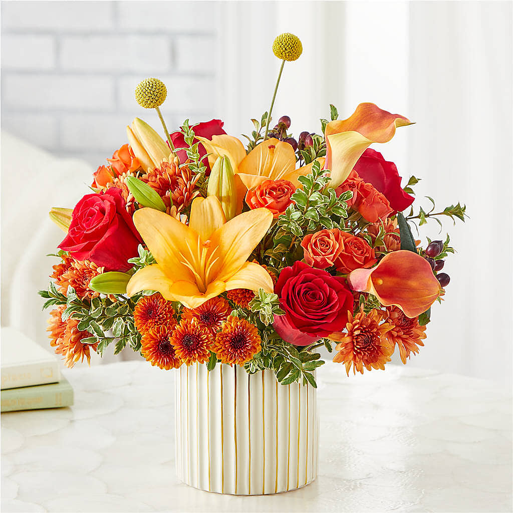 Scarlet Skies Bouquet –  Sayla Flowers, Los Angeles CA