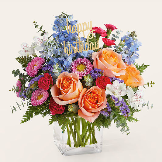Birthday Bash Bouquet –  Sayla Flowers, Los Angeles CA
