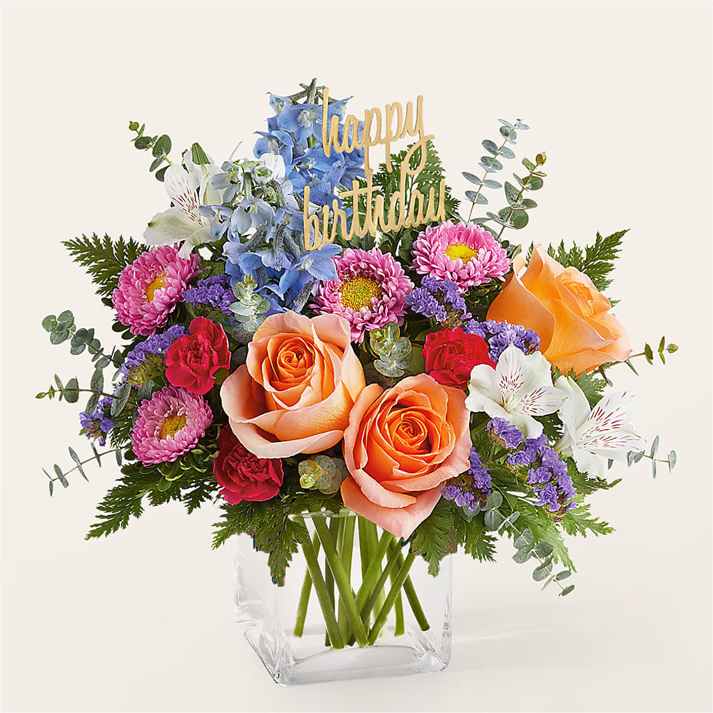 Birthday Bash Bouquet –  Sayla Flowers, Los Angeles CA