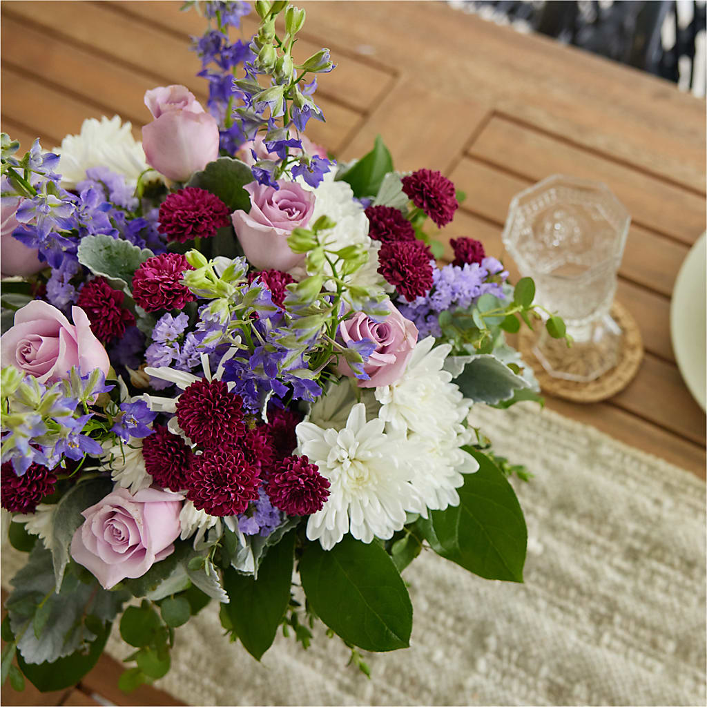 Violet Frost Bouquet –  Sayla Flowers, Los Angeles CA