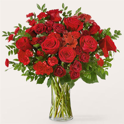 Brilliant Ruby Bouquet –  Sayla Flowers, Los Angeles CA