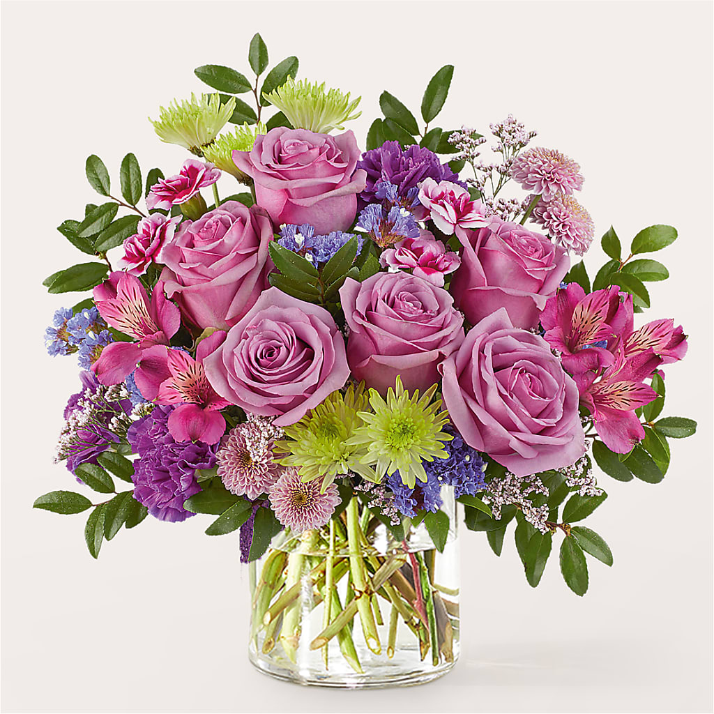 Glass Half Full Bouquet –  Sayla Flowers, Los Angeles CA