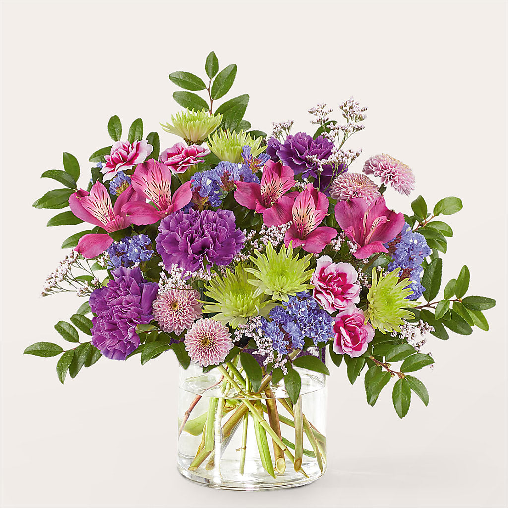 Glass Half Full Bouquet –  Sayla Flowers, Los Angeles CA